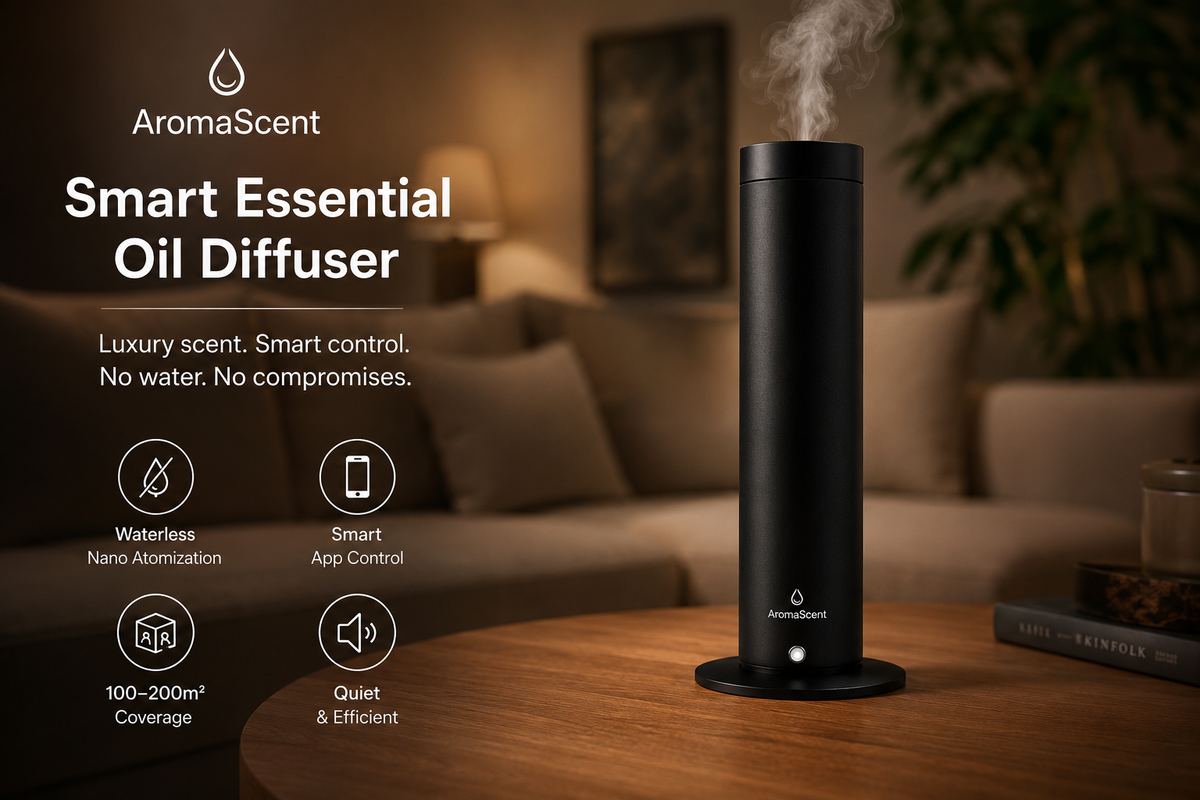 AromaScent™ Smart Essential Oil Diffuser