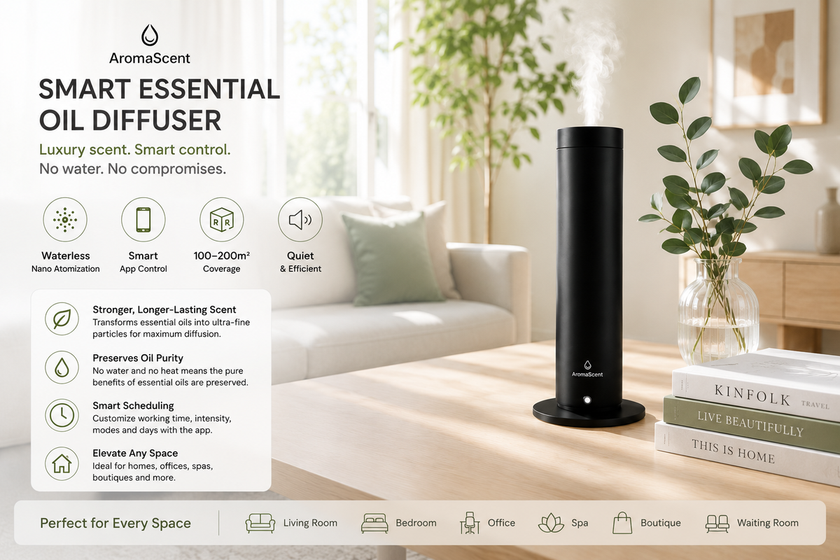 AromaScent™ Smart Essential Oil Diffuser