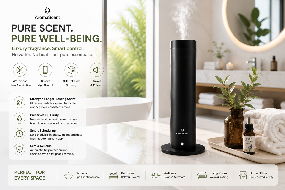 AromaScent™ Smart Essential Oil Diffuser