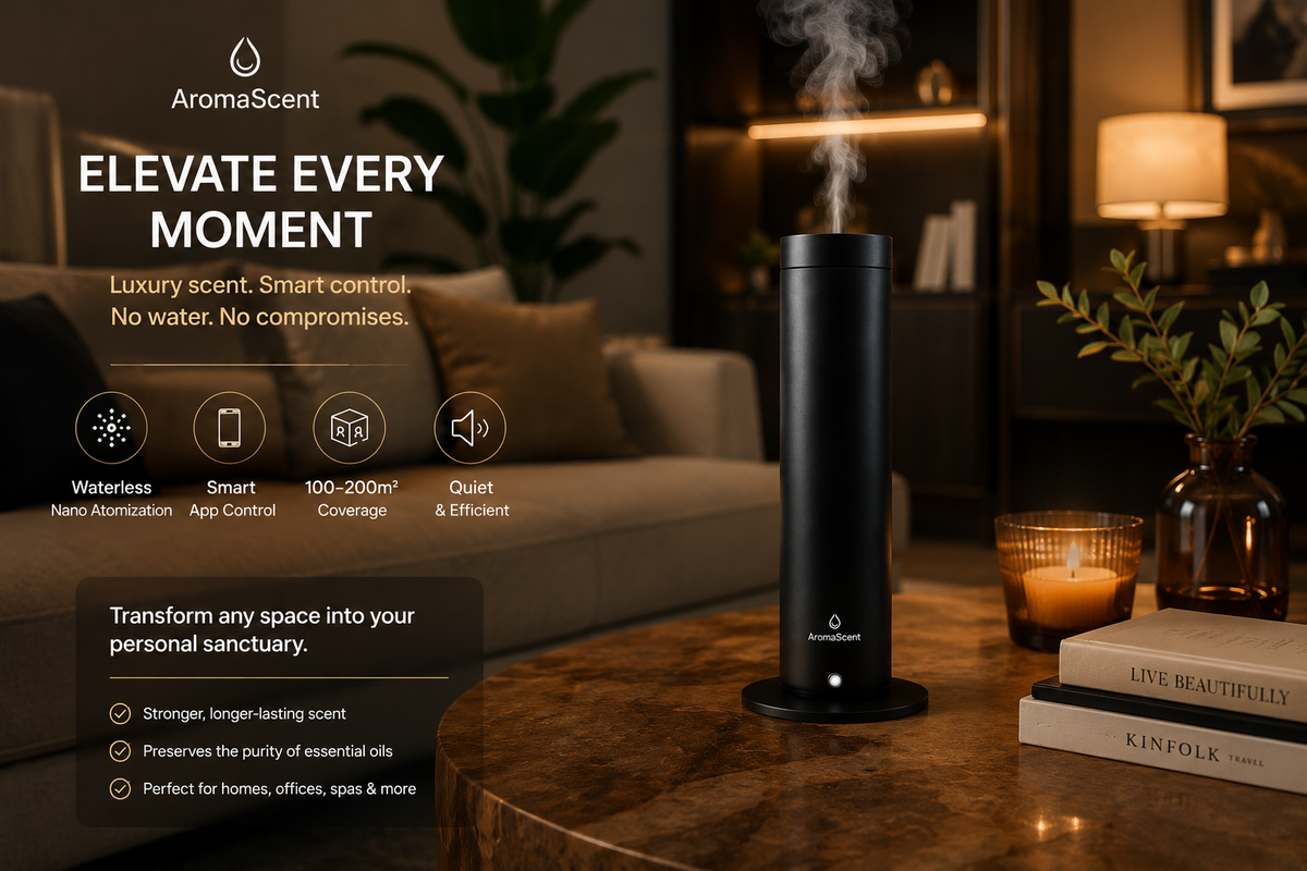 AromaScent™ Smart Essential Oil Diffuser
