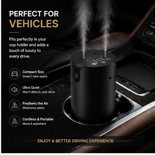 AromaScent™ Go Dual Nozzle Portable Diffuser